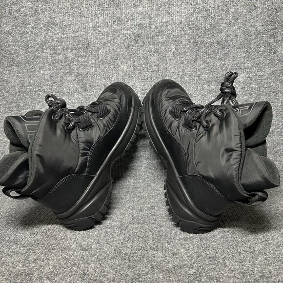 UGG Women's Yose Puffer Lace-Up Booties Waterproof Black 1143844 Size 5 NWOB - Picture 8 of 11